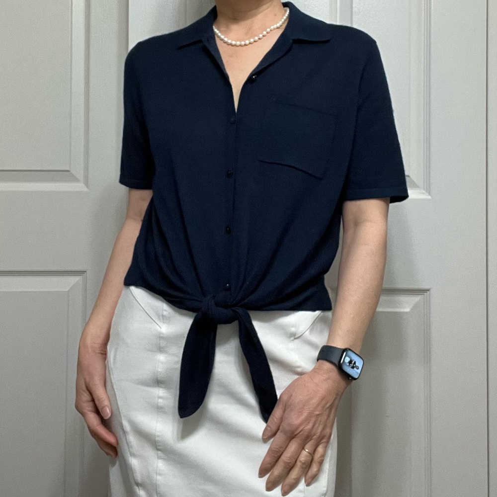 Theory Silk and Cashmere Top